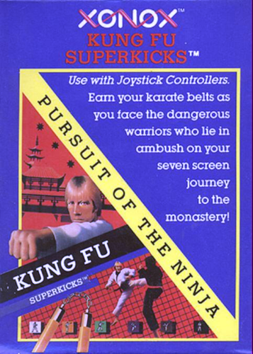 Chuck Norris Superkicks box art for Colecovision